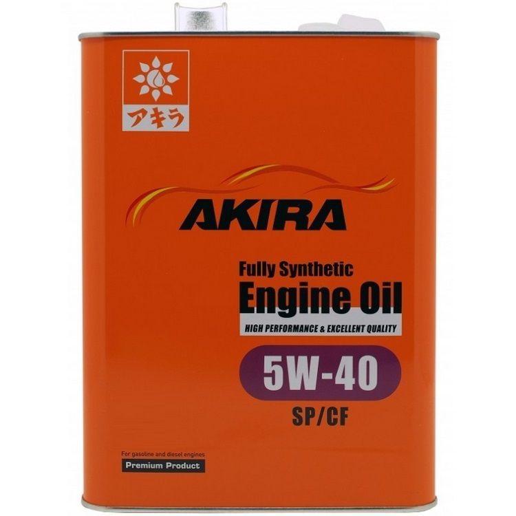 Изображение 5W-40 API SP/CF; ILSAC GF-6 синтетическое 4 л A00032242-004 №1